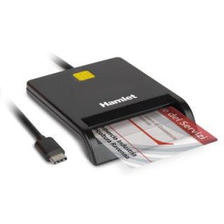 HAMLET LETTORE SMART CARD USB 3.1 GEN 1 USB-C